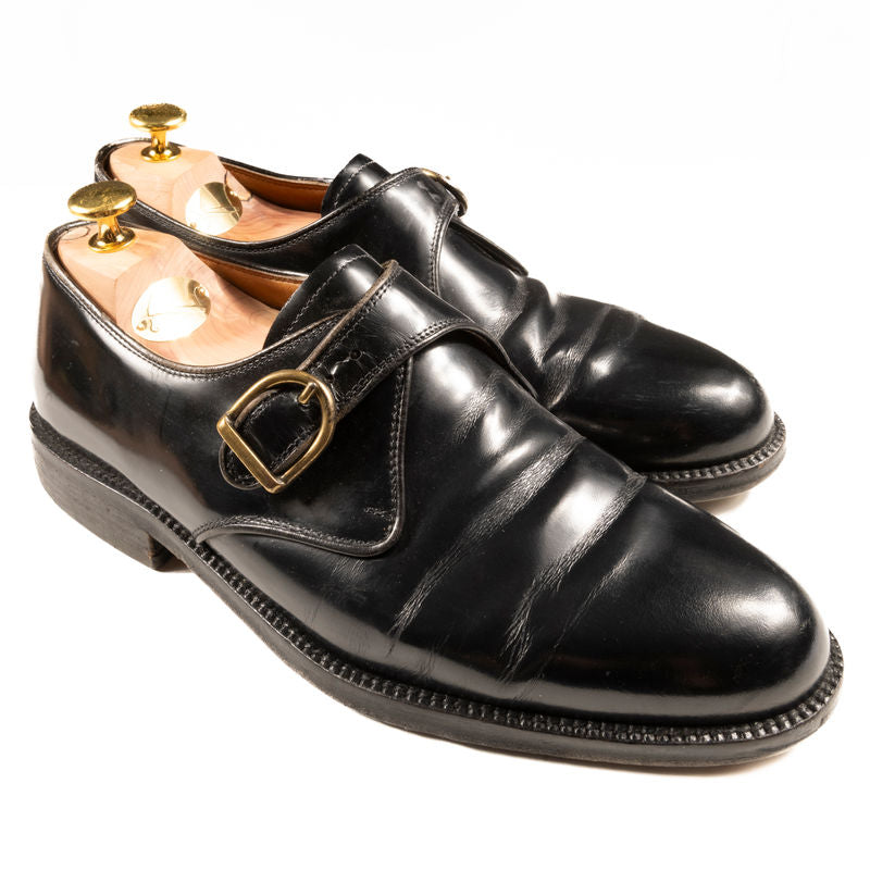 Bally Black Single Monkstrap