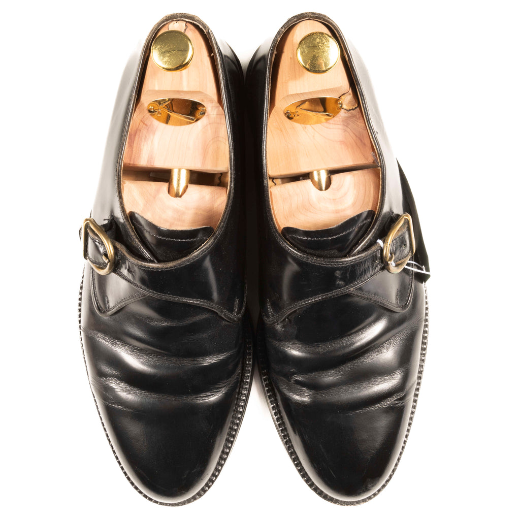 Bally Black Single Monkstrap