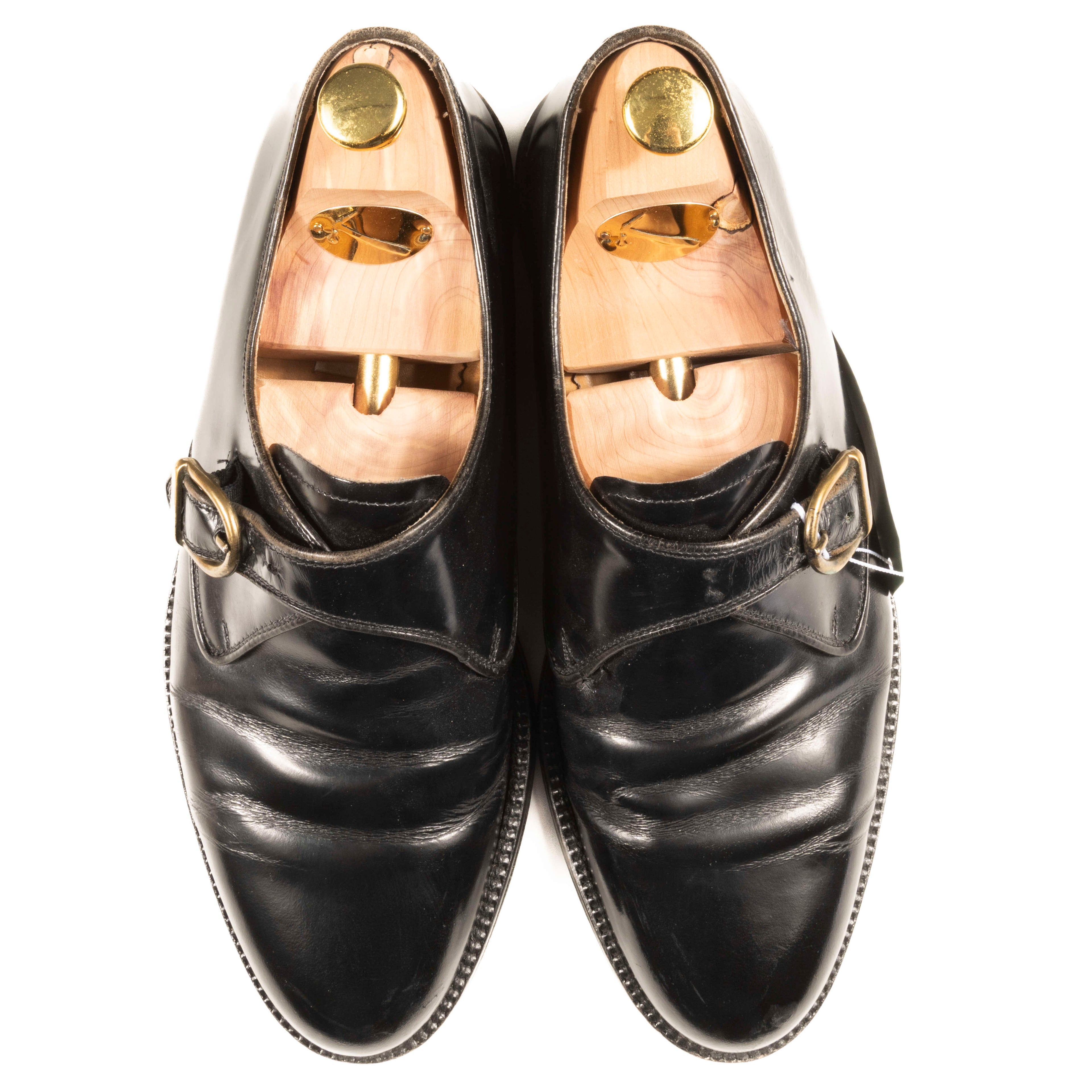 Bally Black Single Monkstrap