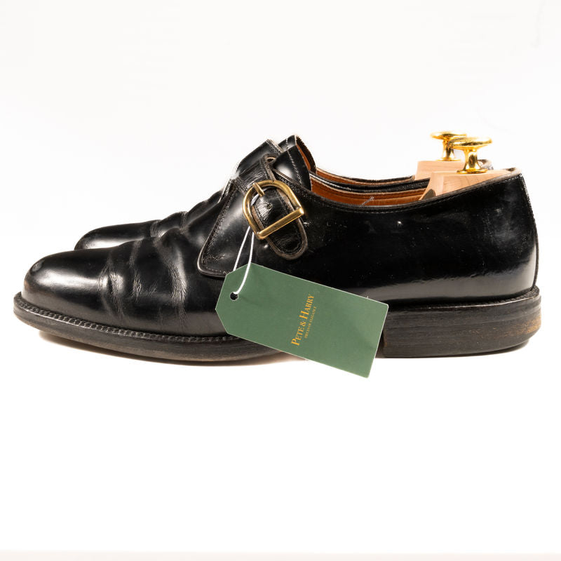 Bally Black Single Monkstrap