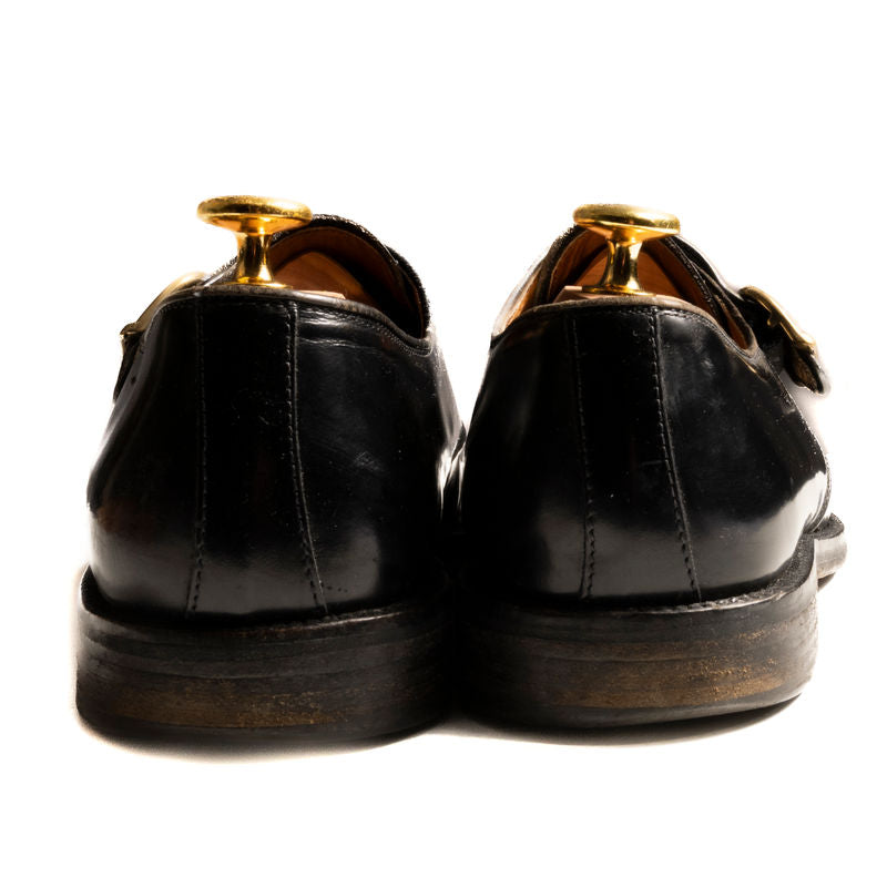 Bally Black Single Monkstrap