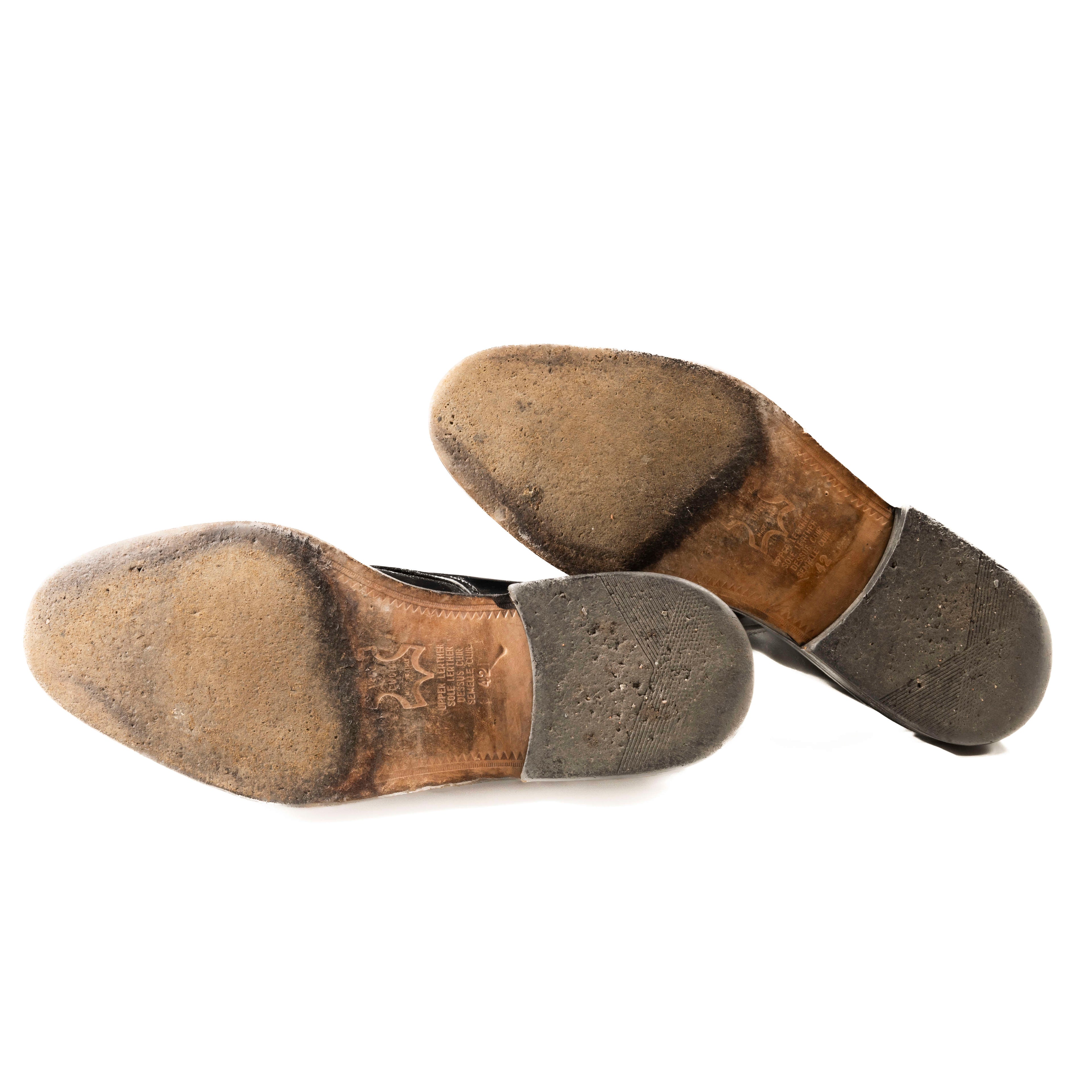 Bally Black Single Monkstrap