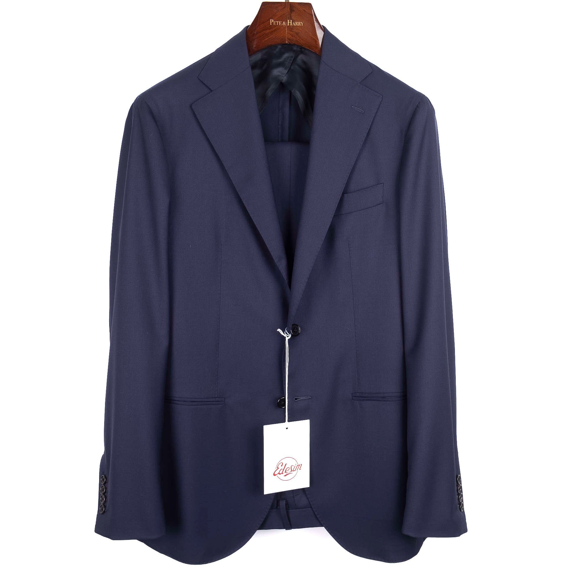 Neapolitan Hand Tailored Navy Suit