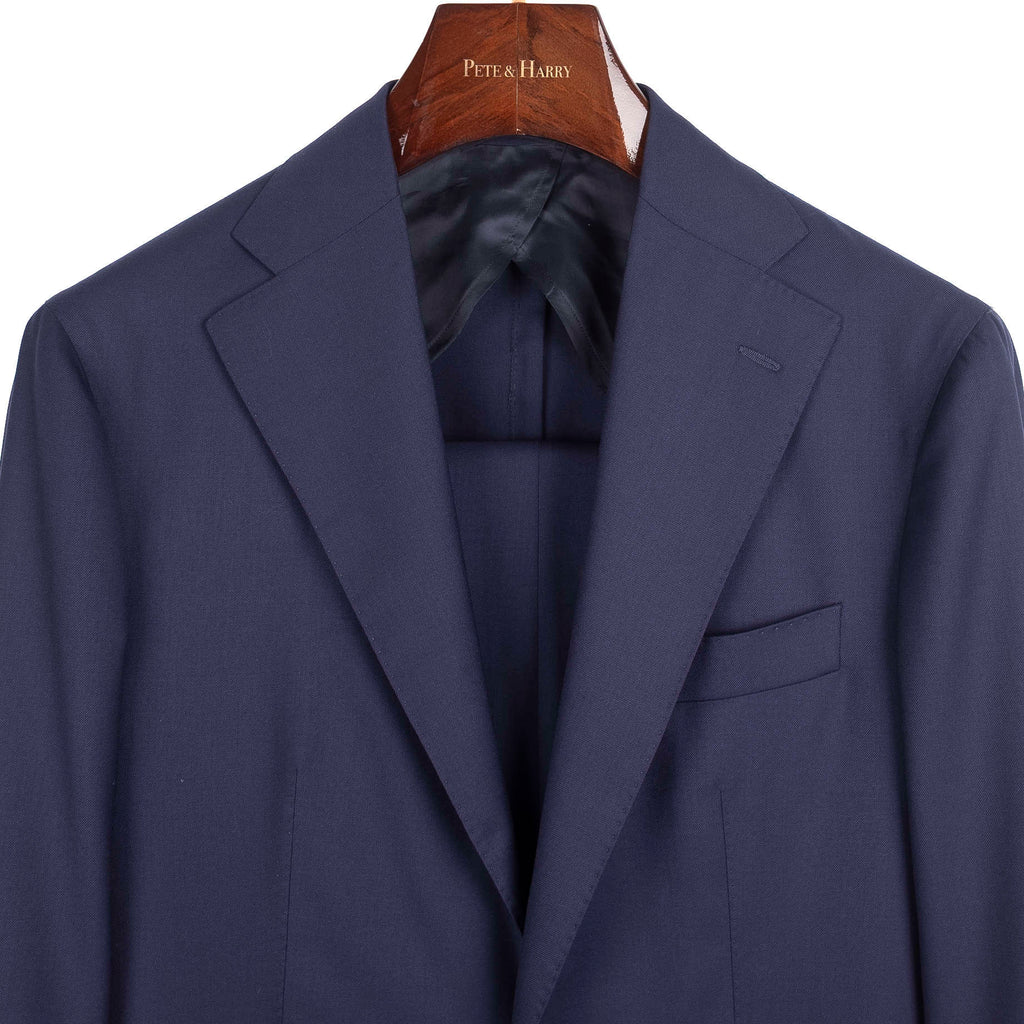 Neapolitan Hand Tailored Navy Suit