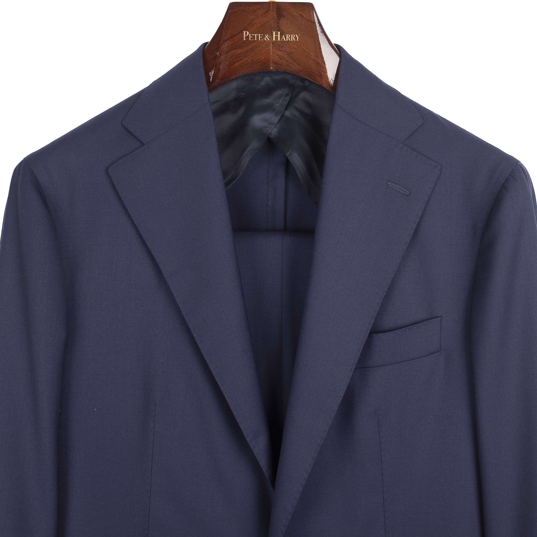 Neapolitan Hand Tailored Navy Suit