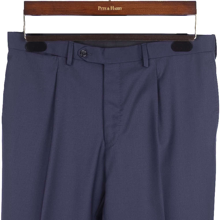Neapolitan Hand Tailored Navy Suit