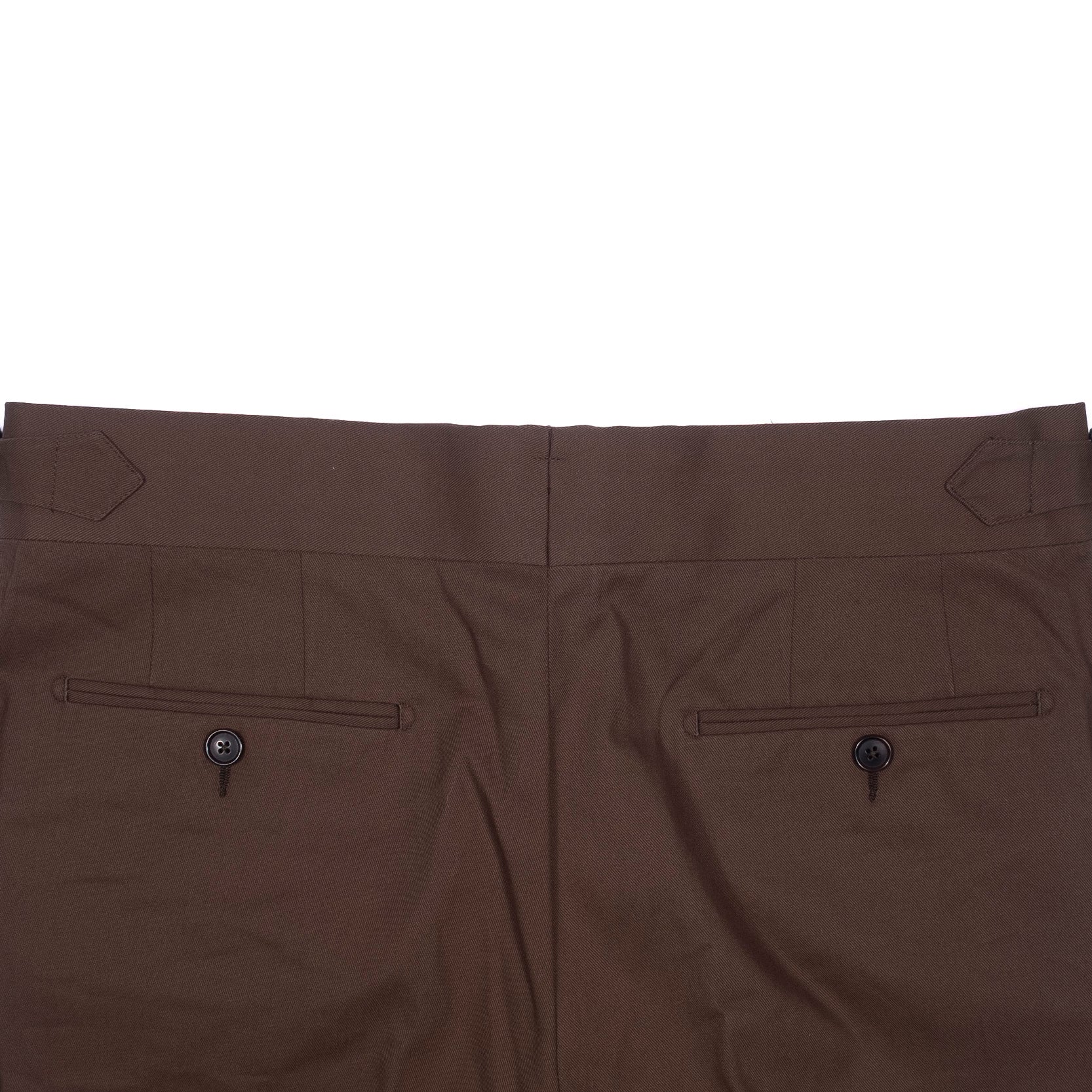 Herse Brown Cotton Suit 48