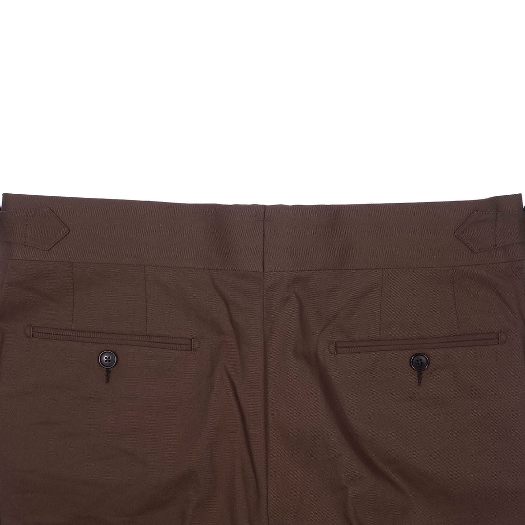 Herse Brown Cotton Suit 48