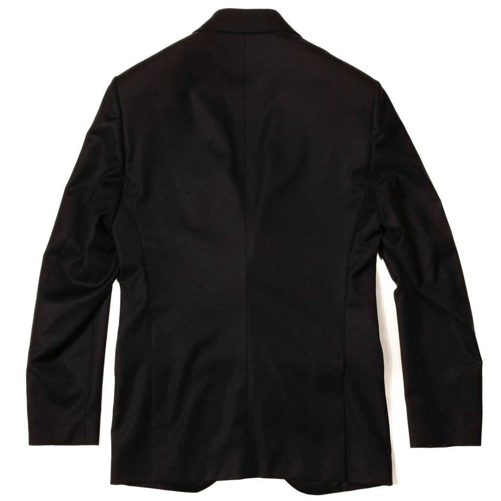 Est Retail Price 20 000 SEK - Neapolitan Hand Tailored Black Tuxedo Suit Sz 48