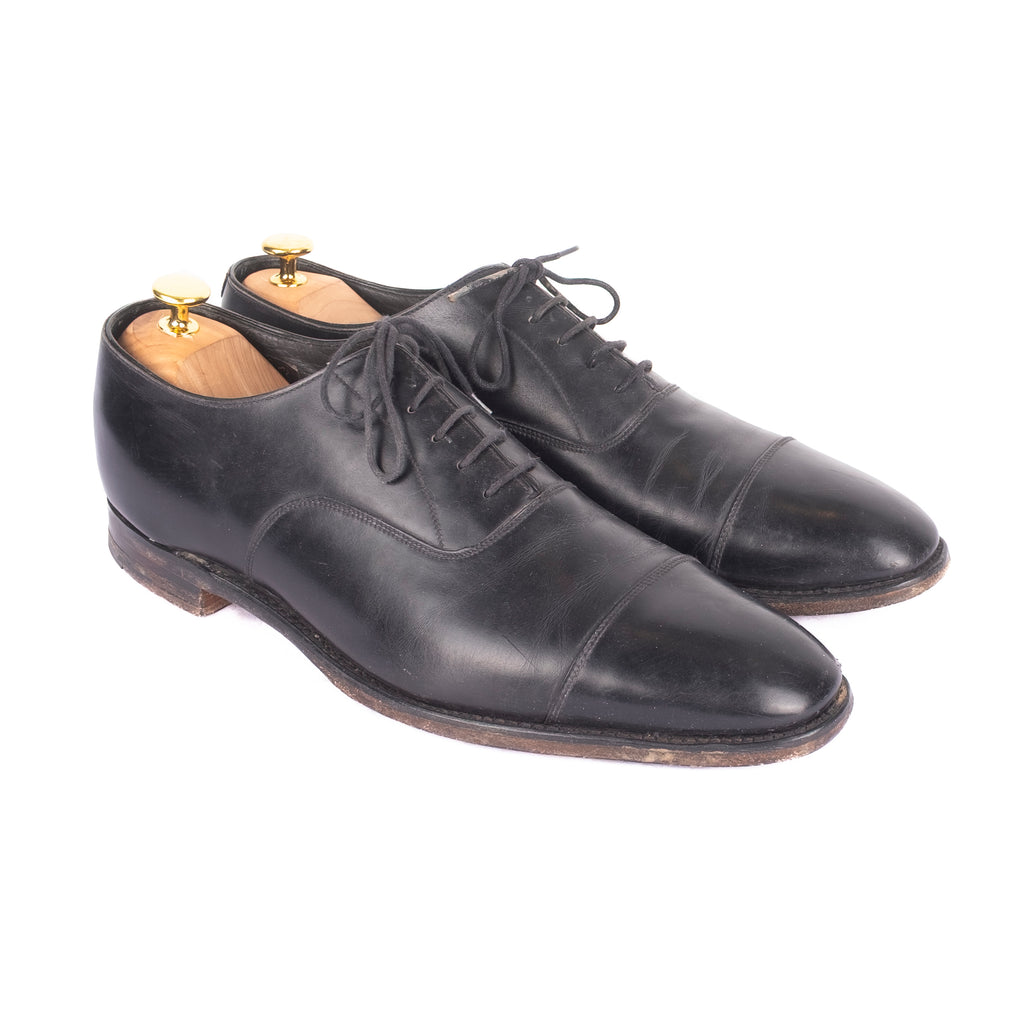 Black Cap Toe Oxford