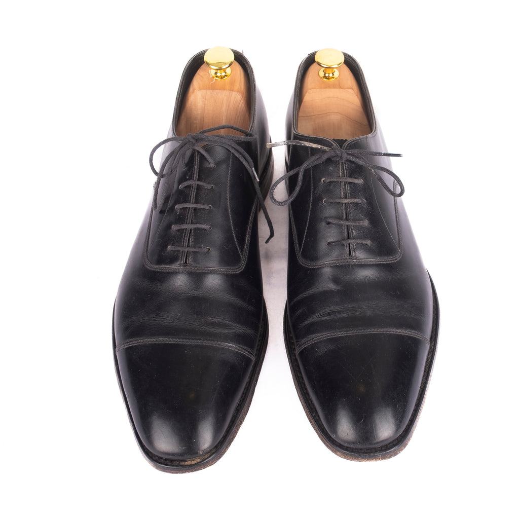 Black Cap Toe Oxford