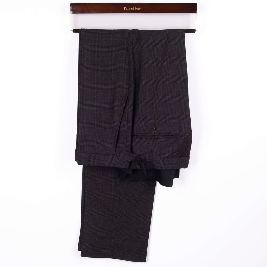 Navy Wool Dress Trousers