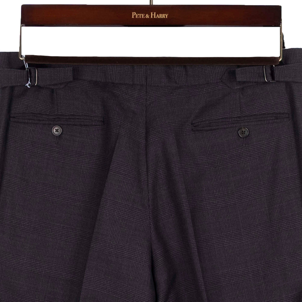 Navy Wool Dress Trousers