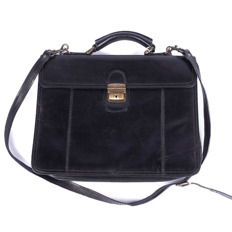 Black Leather Briefcases