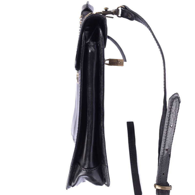 Black Leather Briefcases