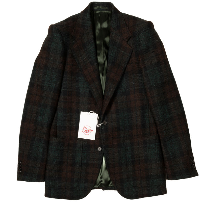 Eduardo de Simone Holland & Sherry Tweed Sport Coat Sz 50