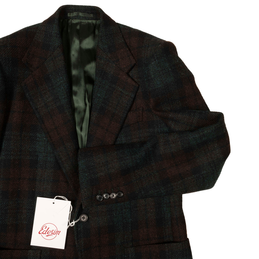 Neapolitan Hand Tailored Holland & Sherry Tweed Sport Coat Sz 50