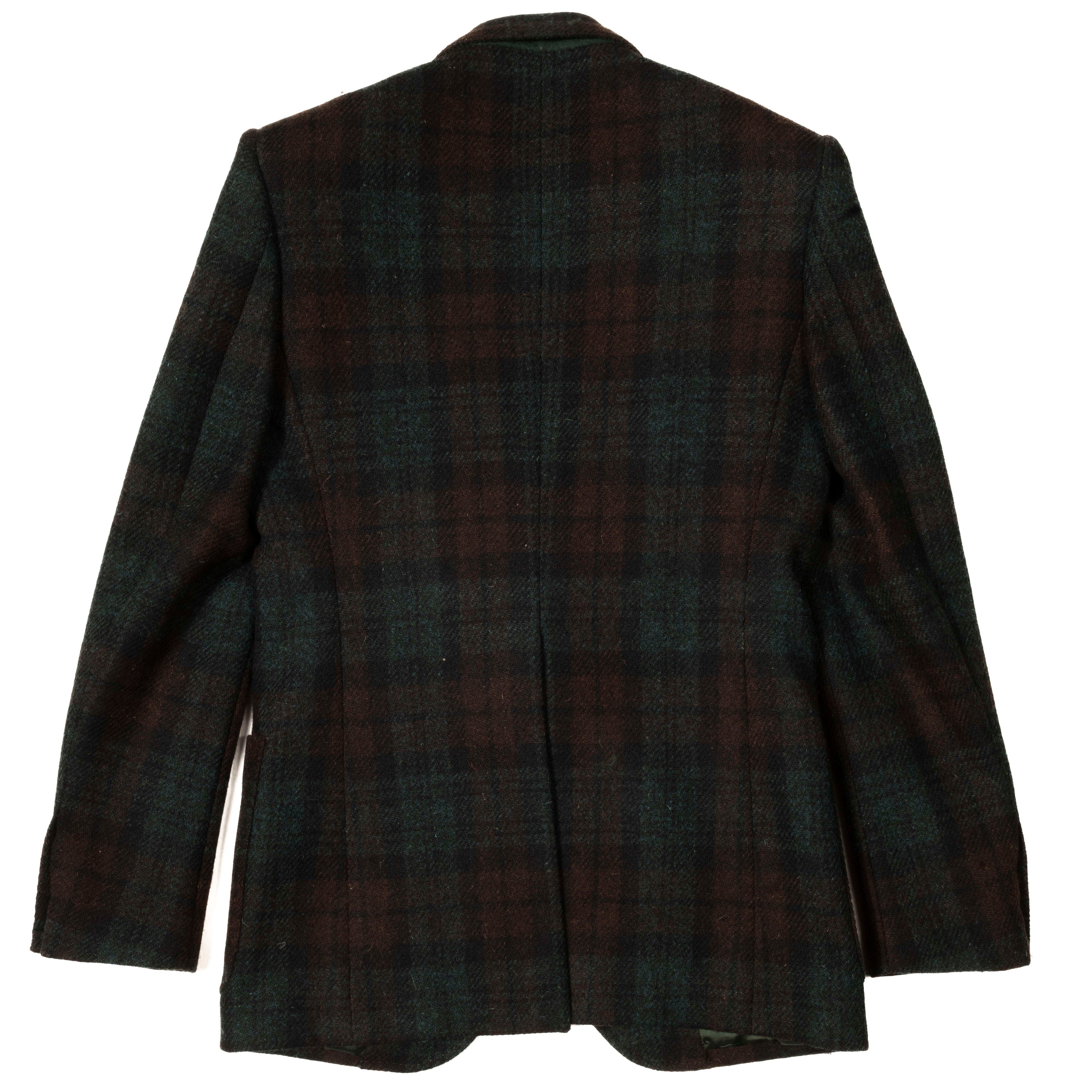 Neapolitan Hand Tailored Holland & Sherry Tweed Sport Coat Sz 50