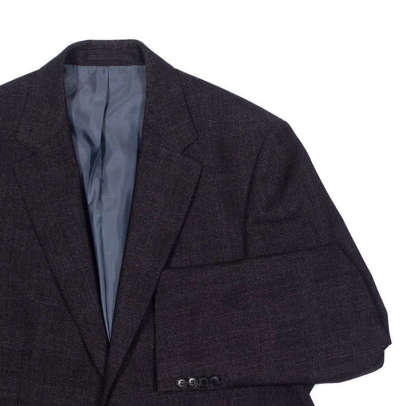 Hugo Boss Charcoal Prince of Wales Check Suit