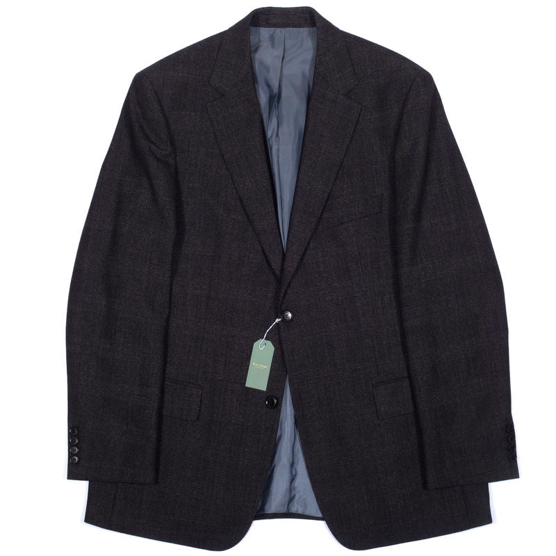 Hugo Boss Charcoal Prince of Wales Check Suit