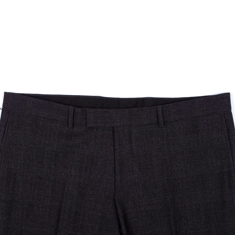 Hugo Boss Charcoal Prince of Wales Check Suit