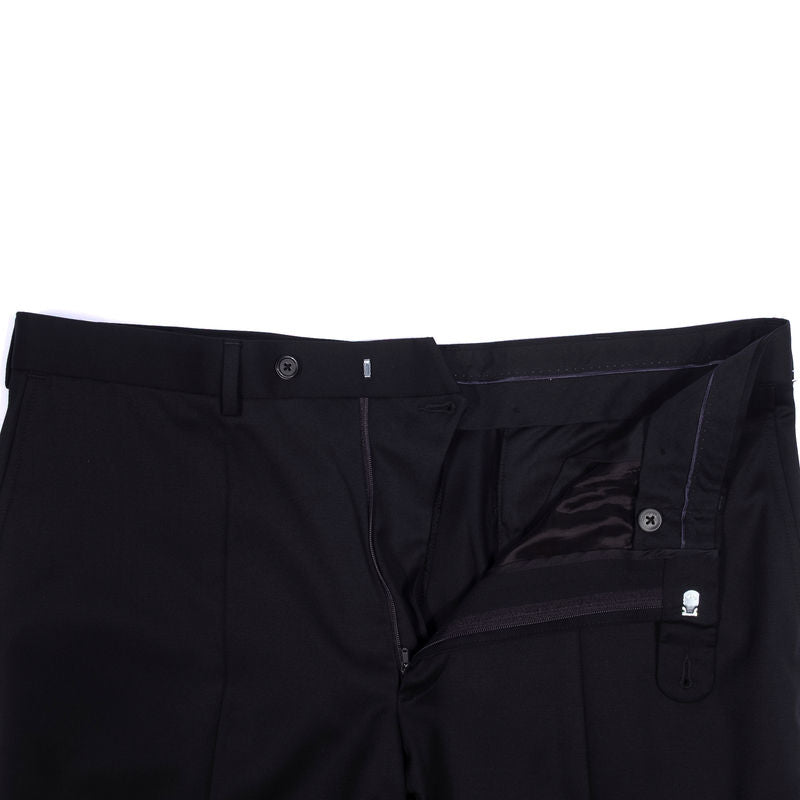 Eduard Dressler Black Wool Trousers Sz 54