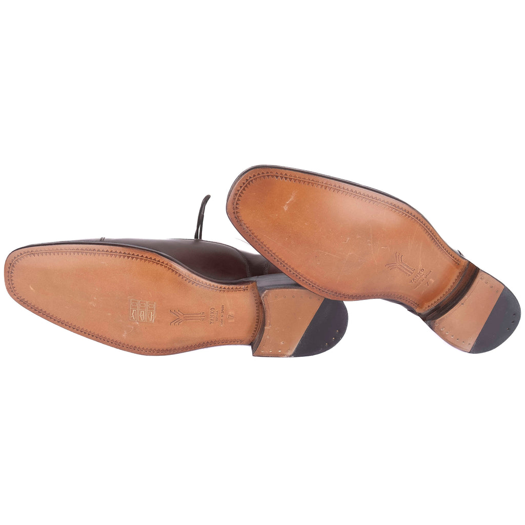 Box Calf Brown Cap Toe Oxfords