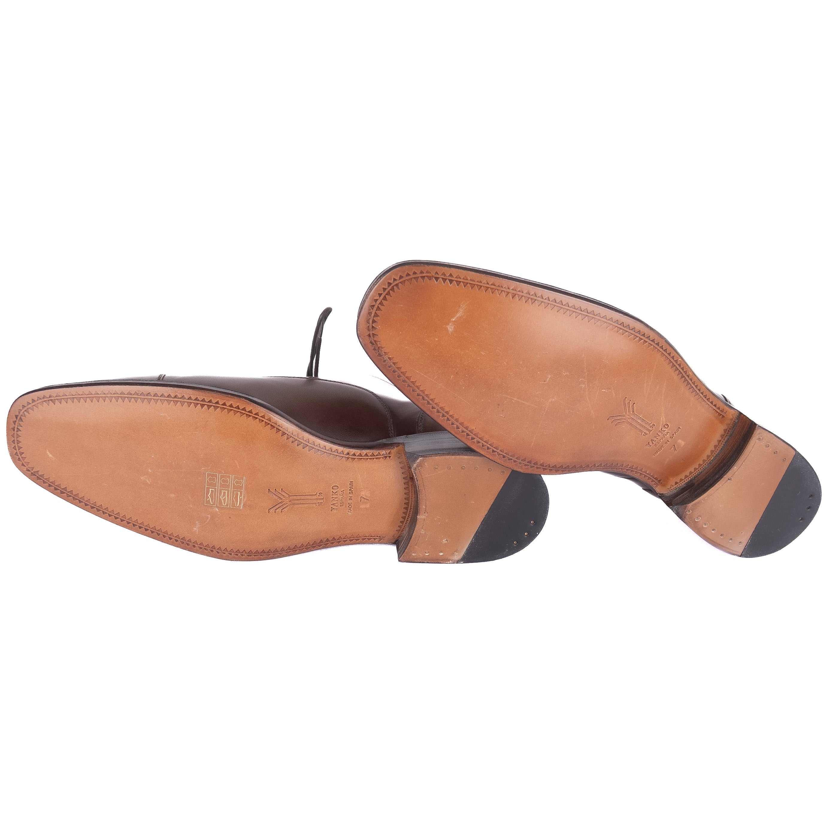 Box Calf Brown Cap Toe Oxfords