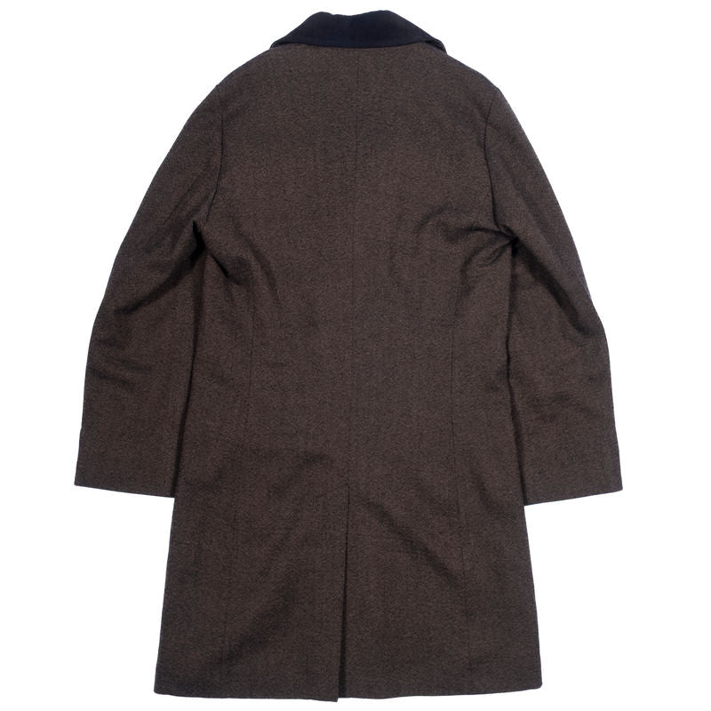 E-F-V Clothing Brown Light Tweed Coat Sz 48