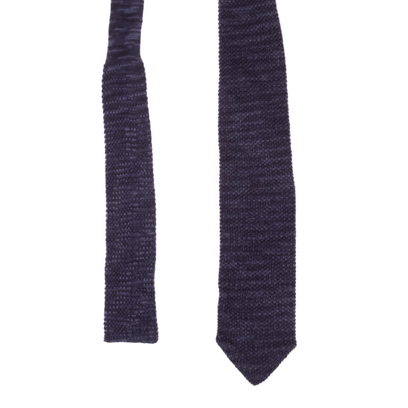 Salvatori Blue Knit Tie