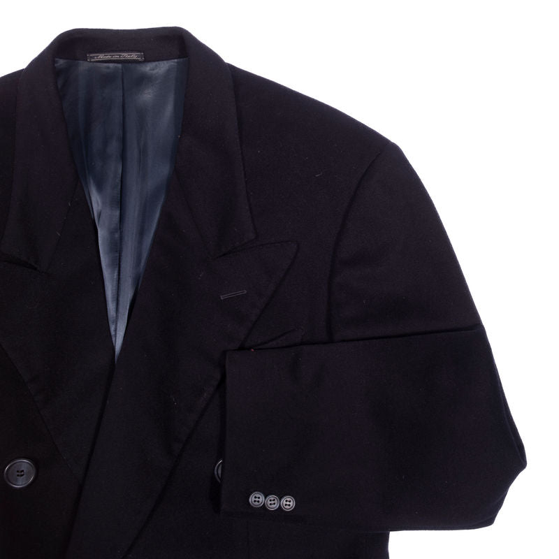 Navy Double Breasted Coat