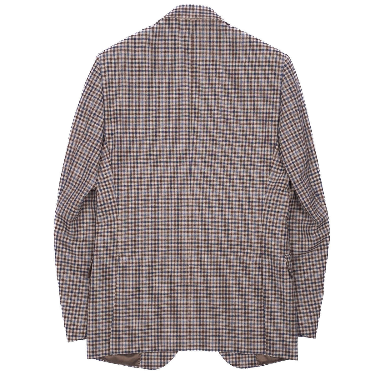 Brown and blue checks Summer Sport Coat