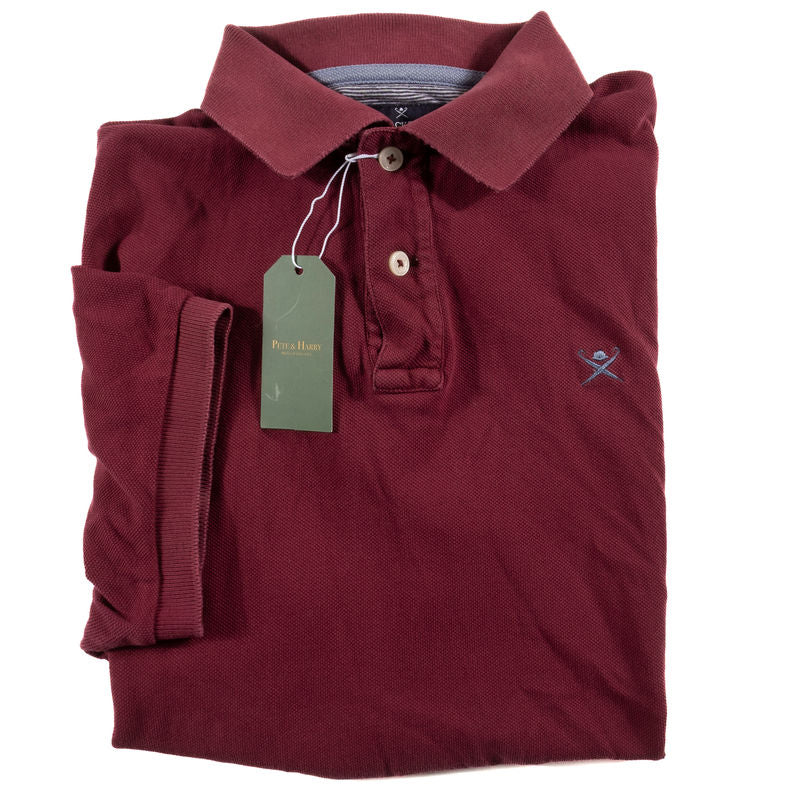 Hackett Red Short Sleeve Polo Shirt