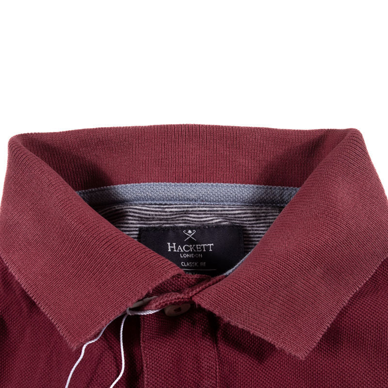 Hackett Red Short Sleeve Polo Shirt