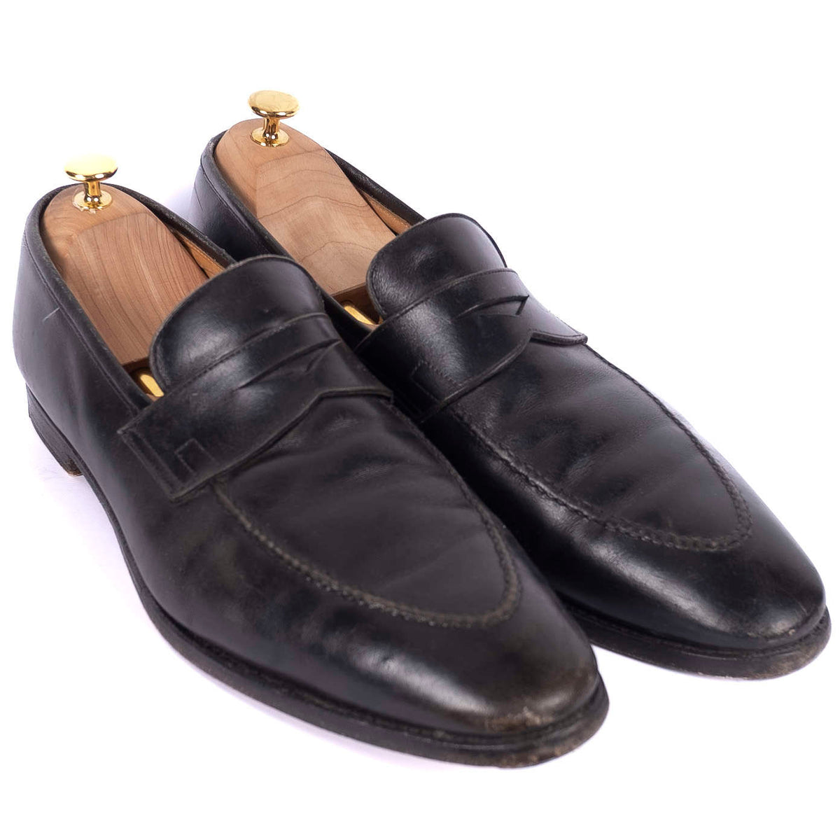 Black Penny Loafers