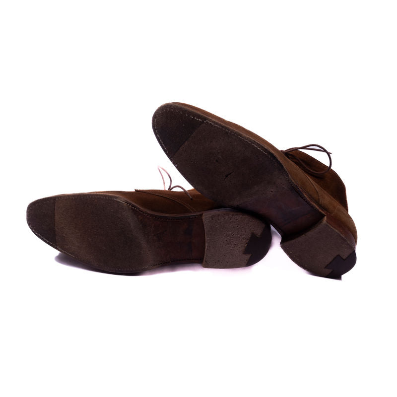 Crockett & Jones Hayle Brown Suede Chukka Boots