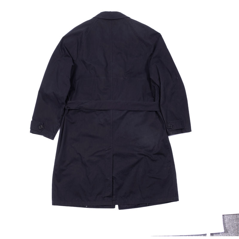 Zegna Navy Trench Coat
