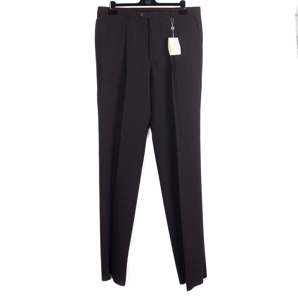 Black Wool Dress Trousers