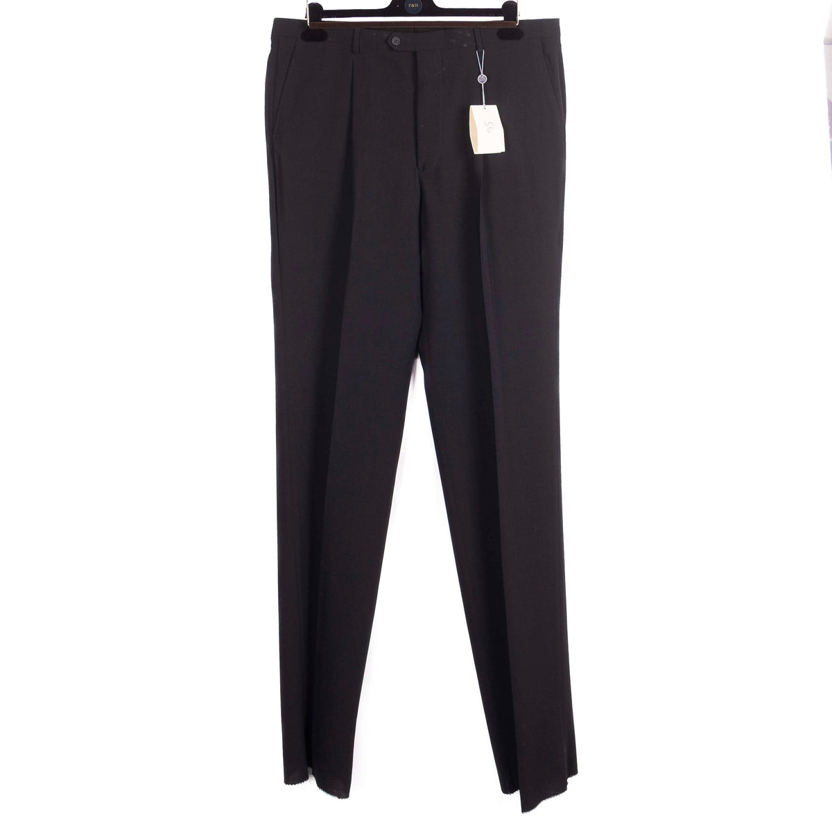 Black Wool Dress Trousers