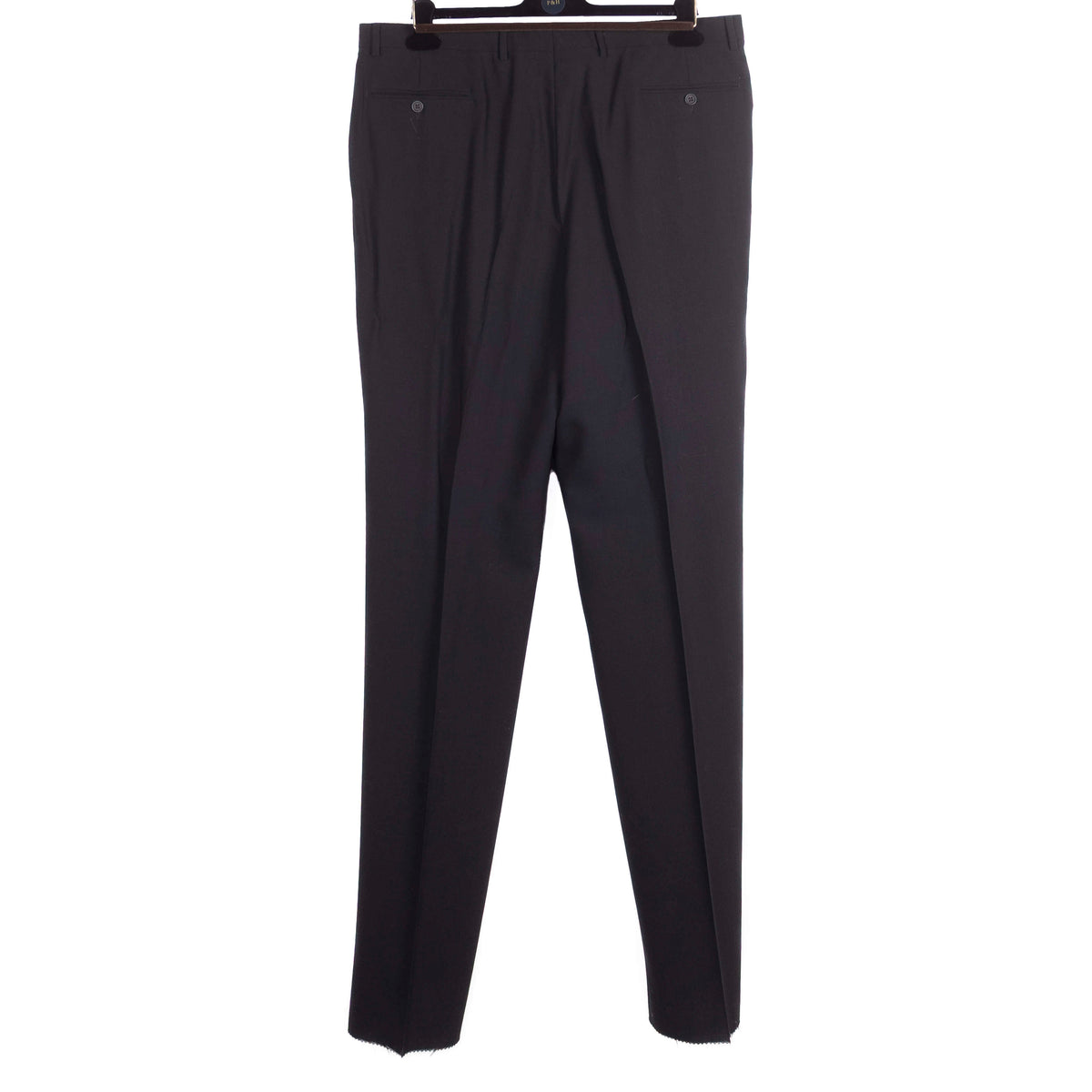 Black Wool Dress Trousers