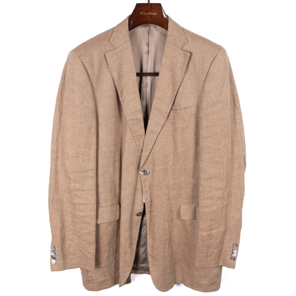 Beige Linen Sport Coat