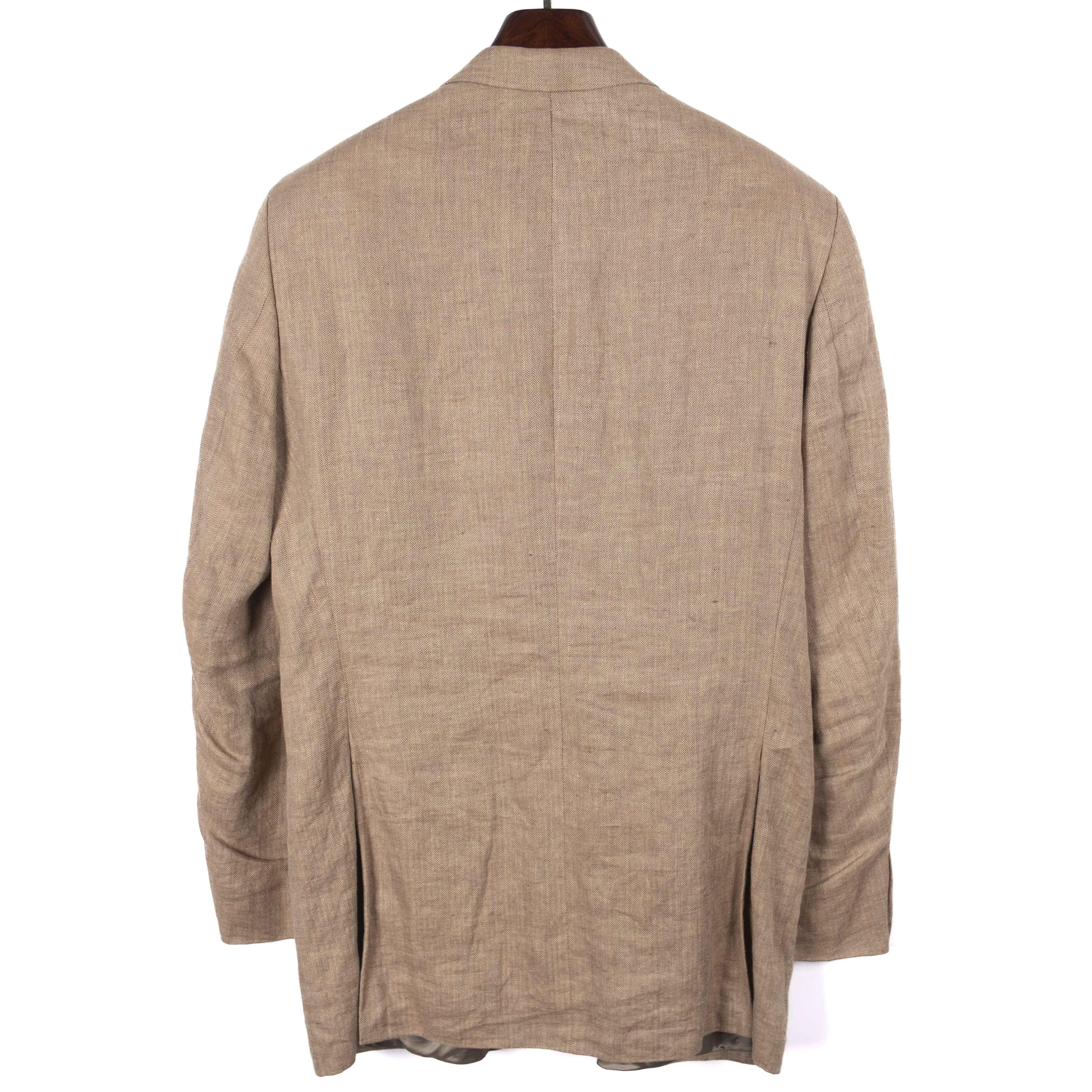 Beige Linen Sport Coat