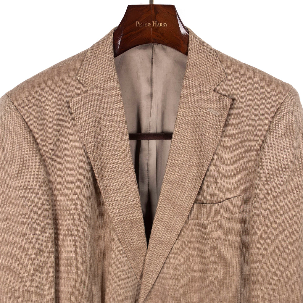 Beige Linen Sport Coat