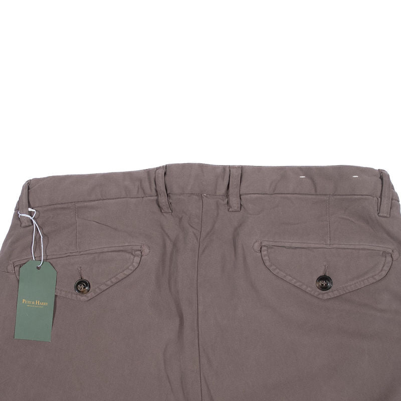 Briglia Taupe Cotton Casual Trouser