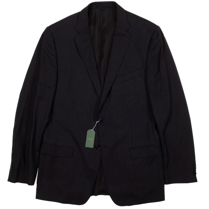 Zegna Charcoal Pinstripe Suit Sz 52
