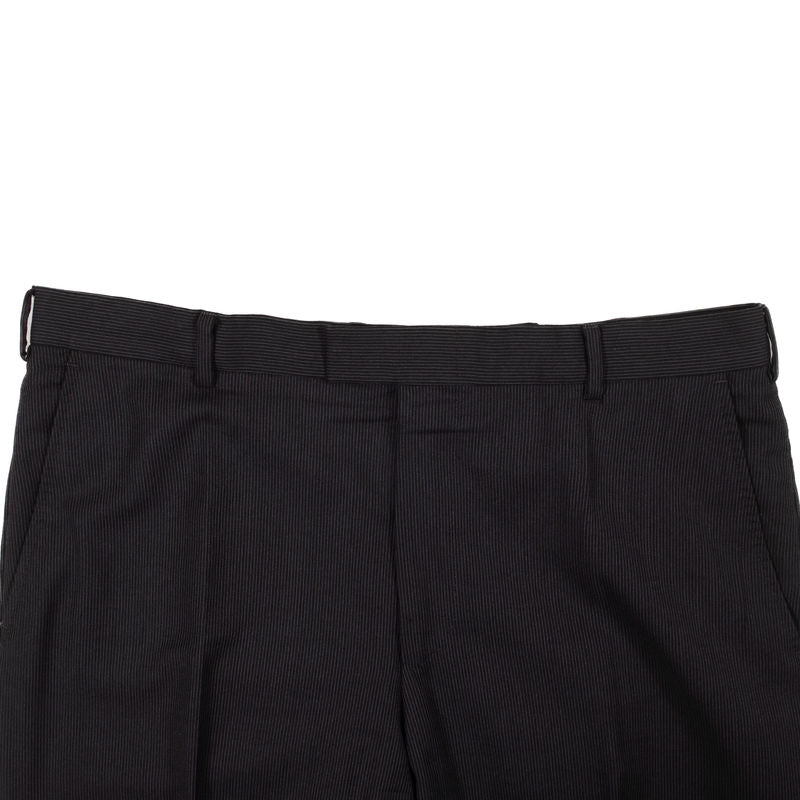 Zegna Charcoal Pinstripe Suit Sz 52