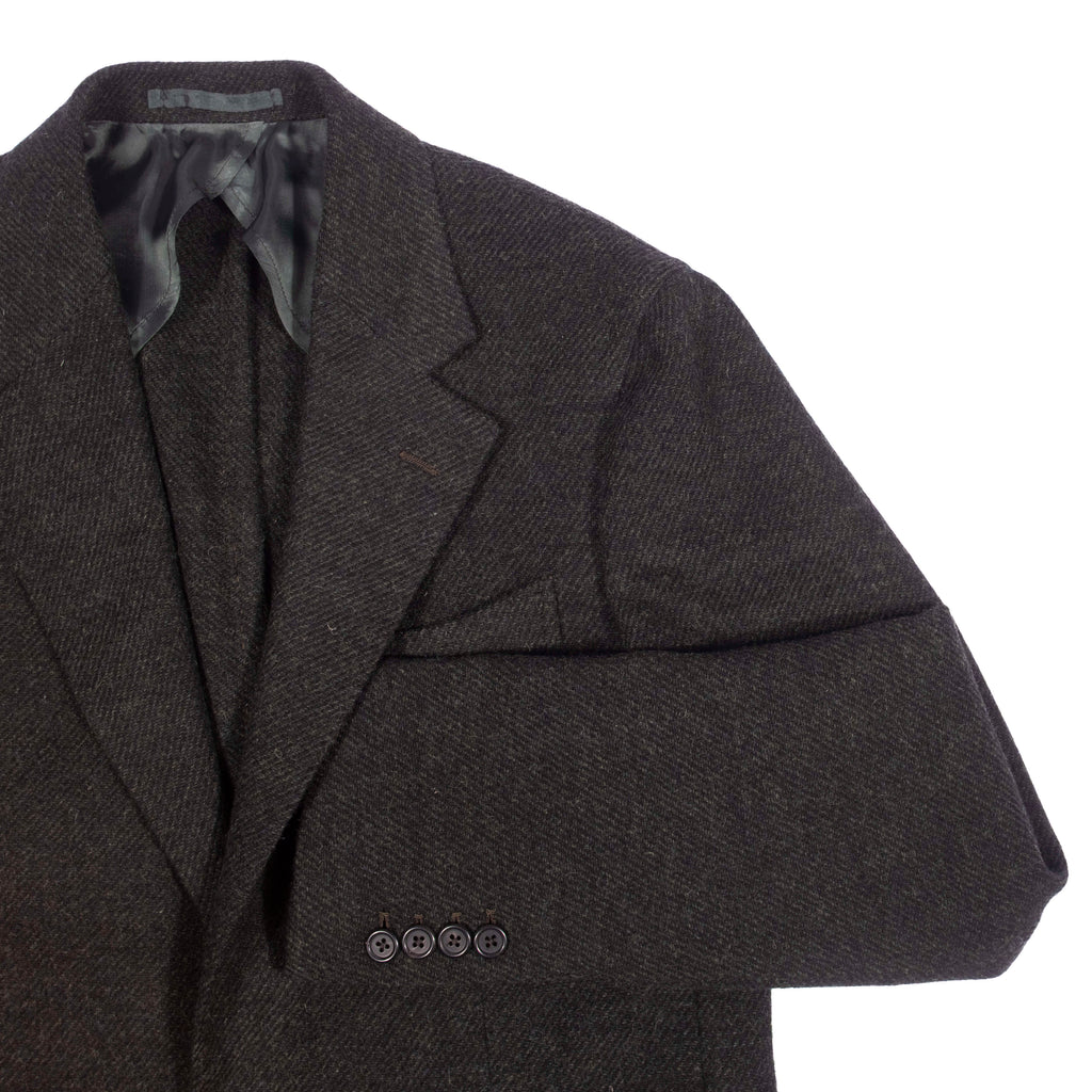 Neapolitan Hand Tailored Green Holland & Sherry Tweed Sport Coat Sz 48