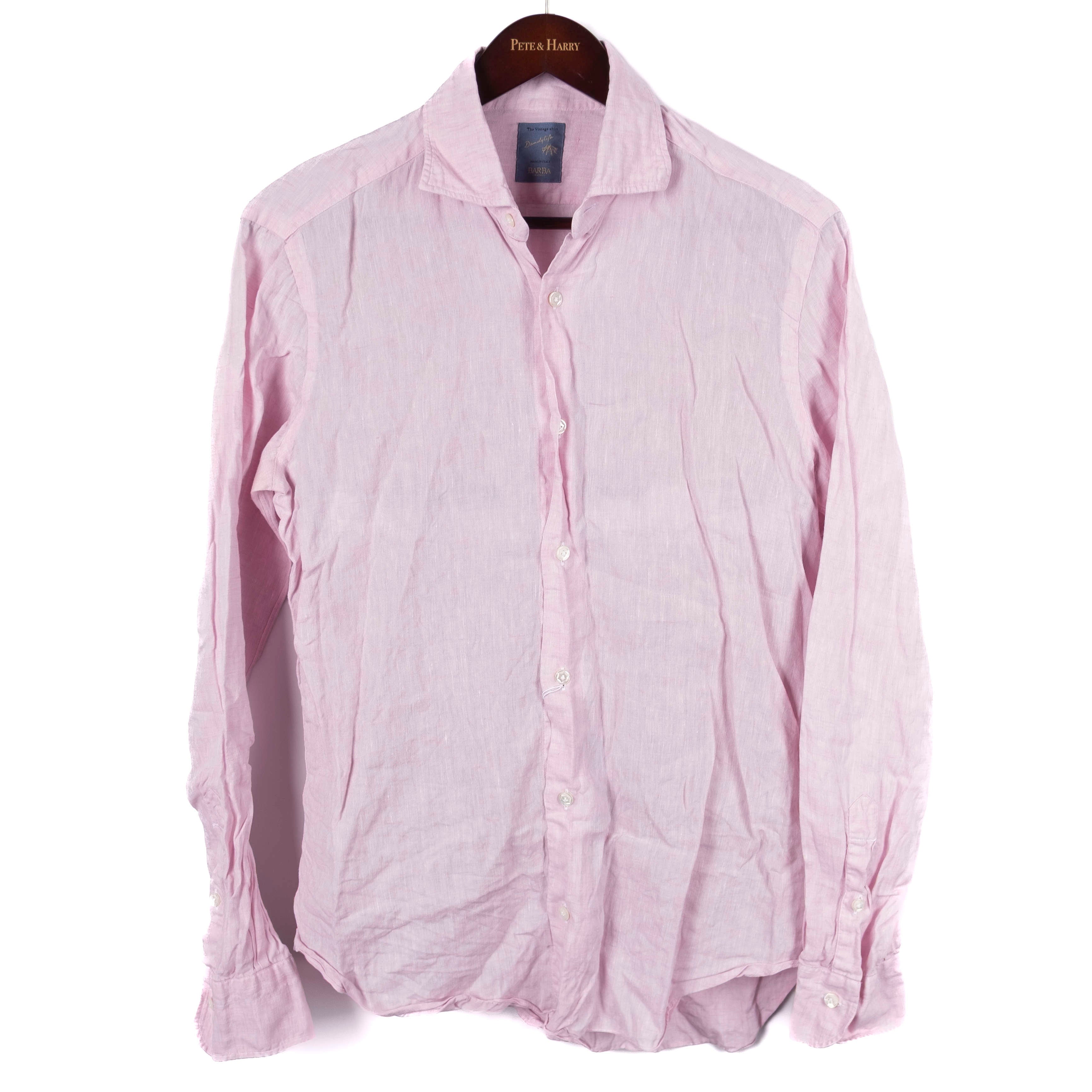 Pink Linen Shirt