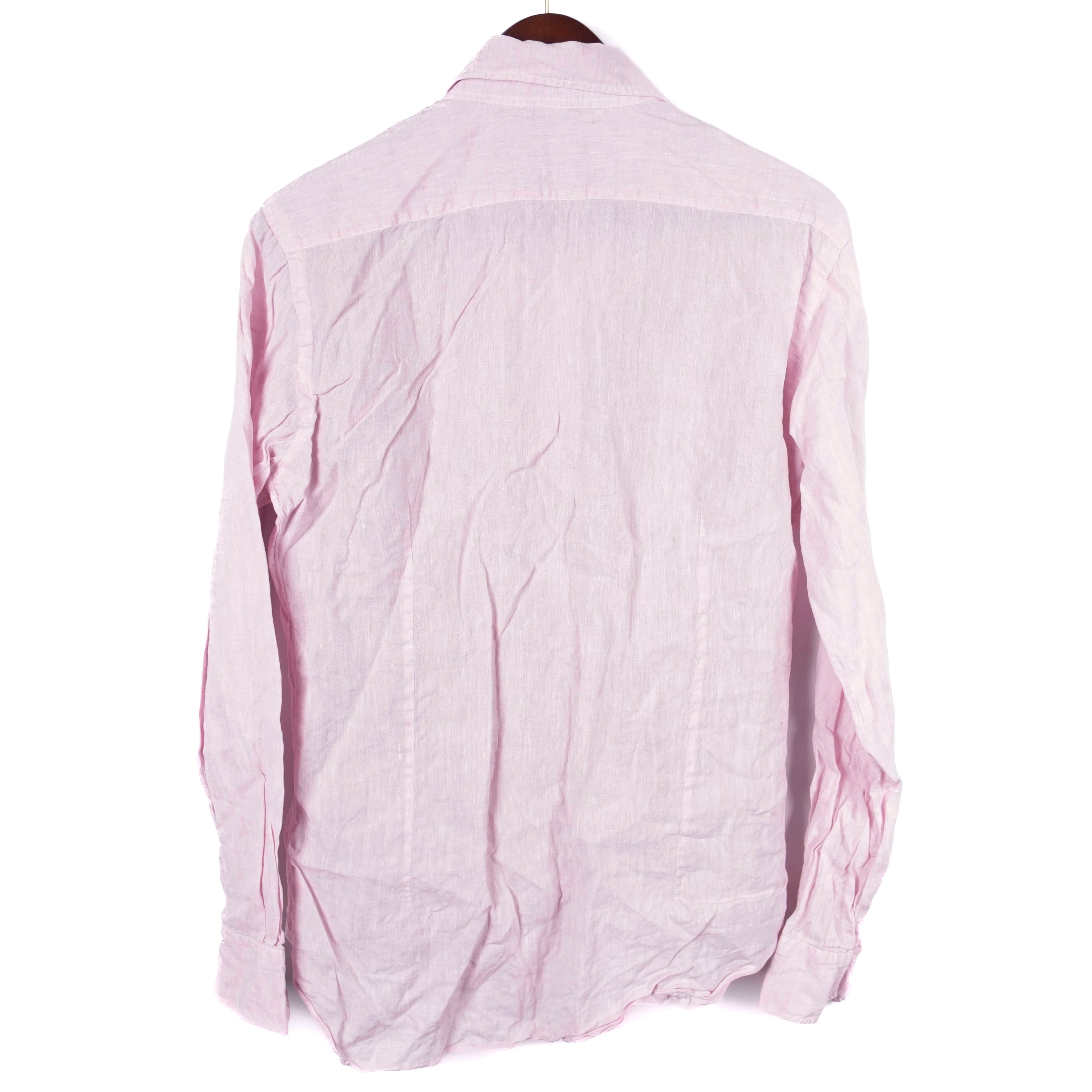 Pink Linen Shirt