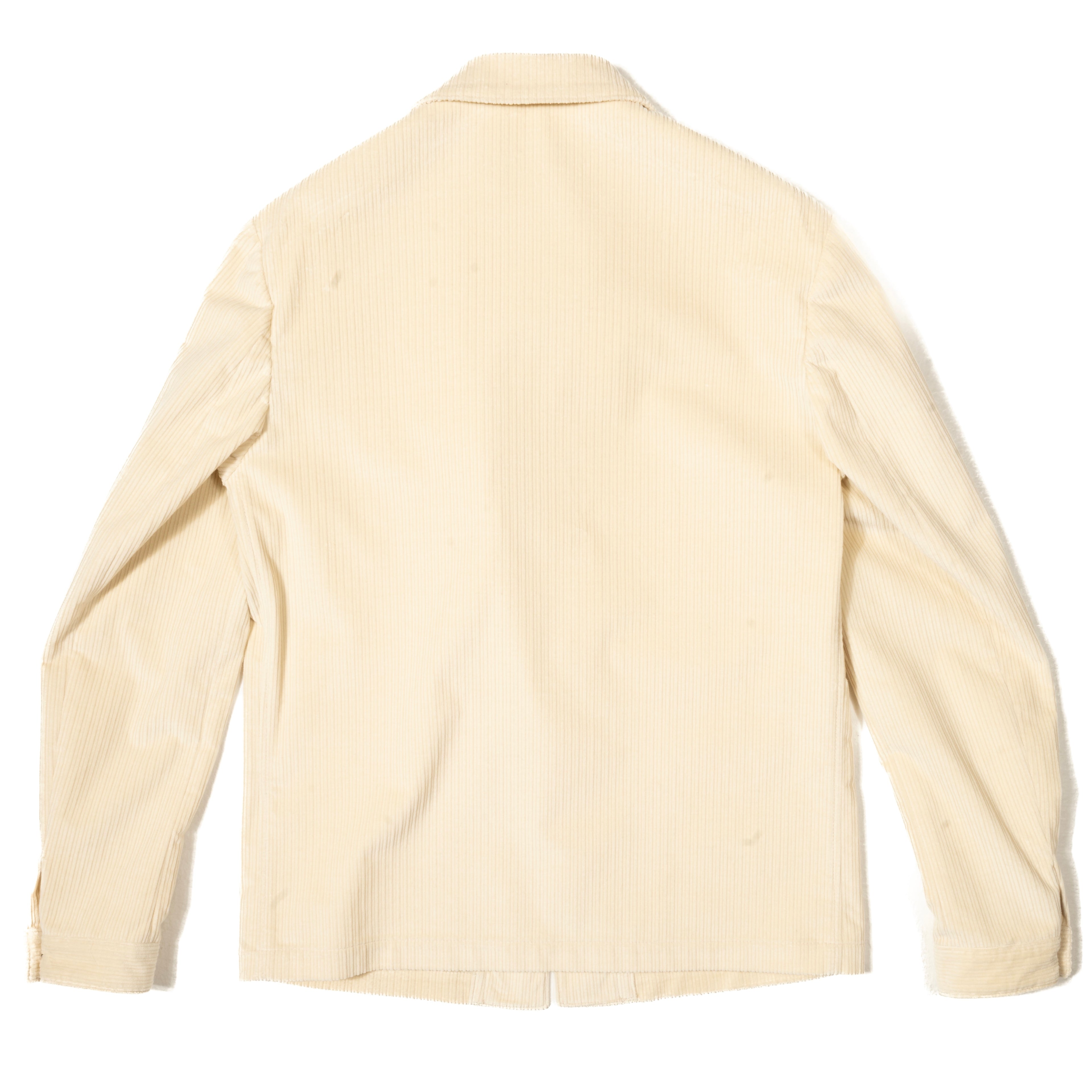 Neapolitan Hand Tailored Off White Utility Jacket, 46